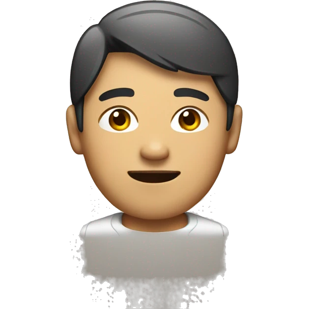 paper scanner + asian mixed man emoji