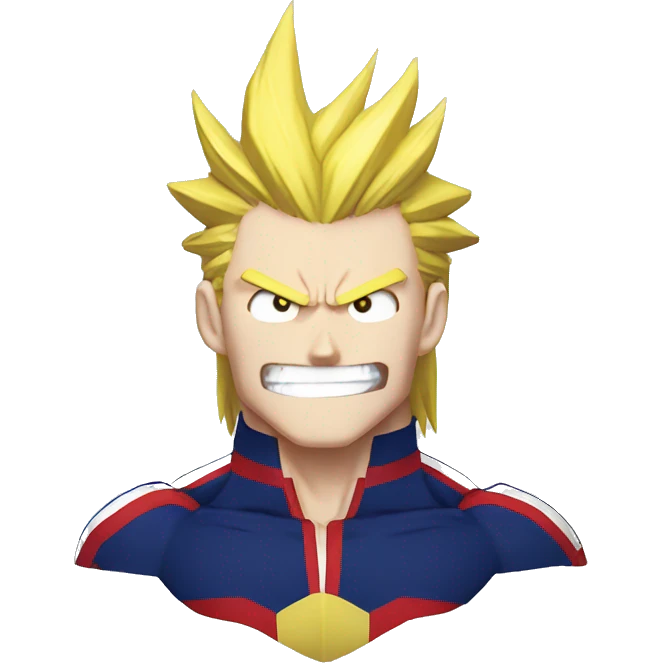 All might - My hero academia emoji