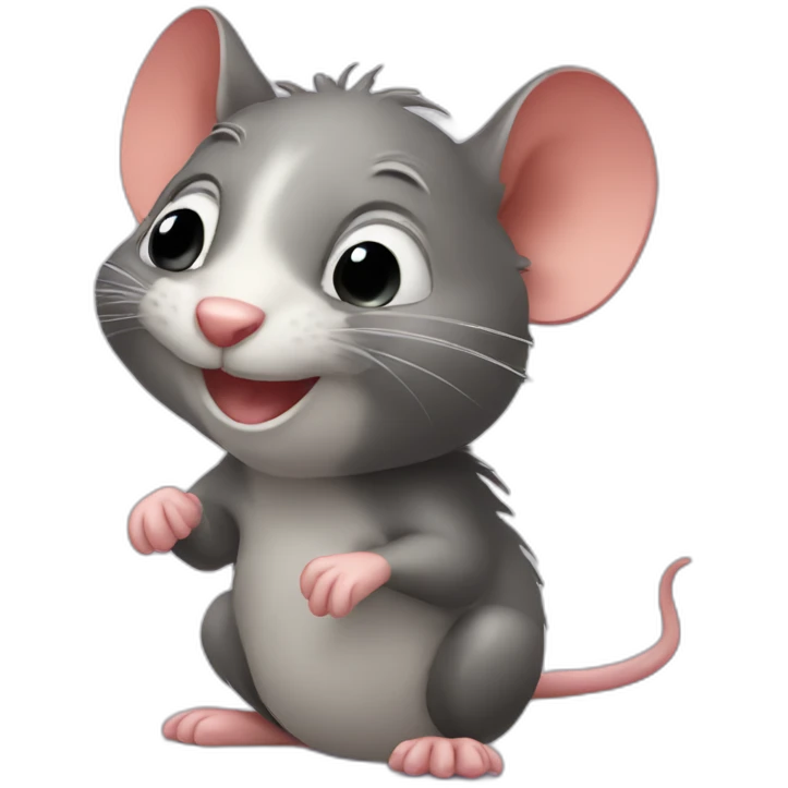 playful rat emoji
