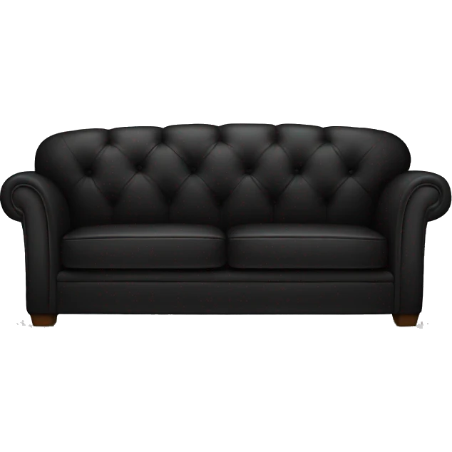 Black couch emoji