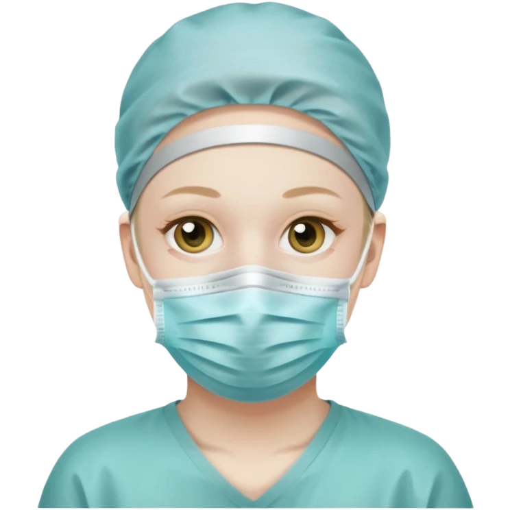 Happy sick emoji