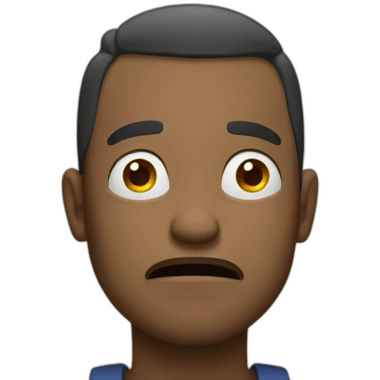 exasperated emoji