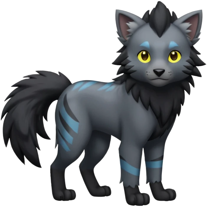 Luxray (full body)  emoji