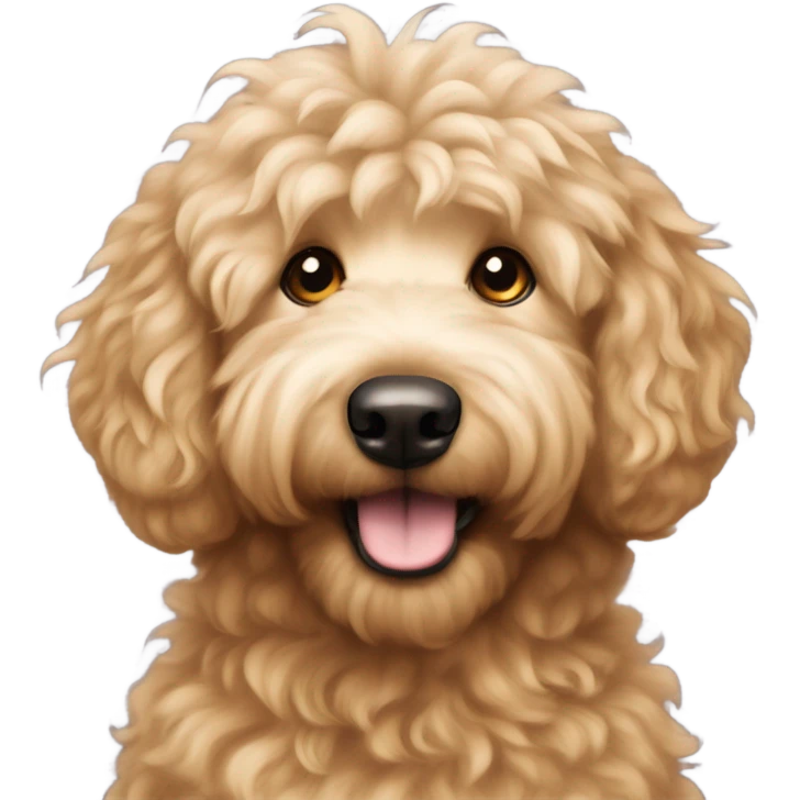 Golden doodle  emoji