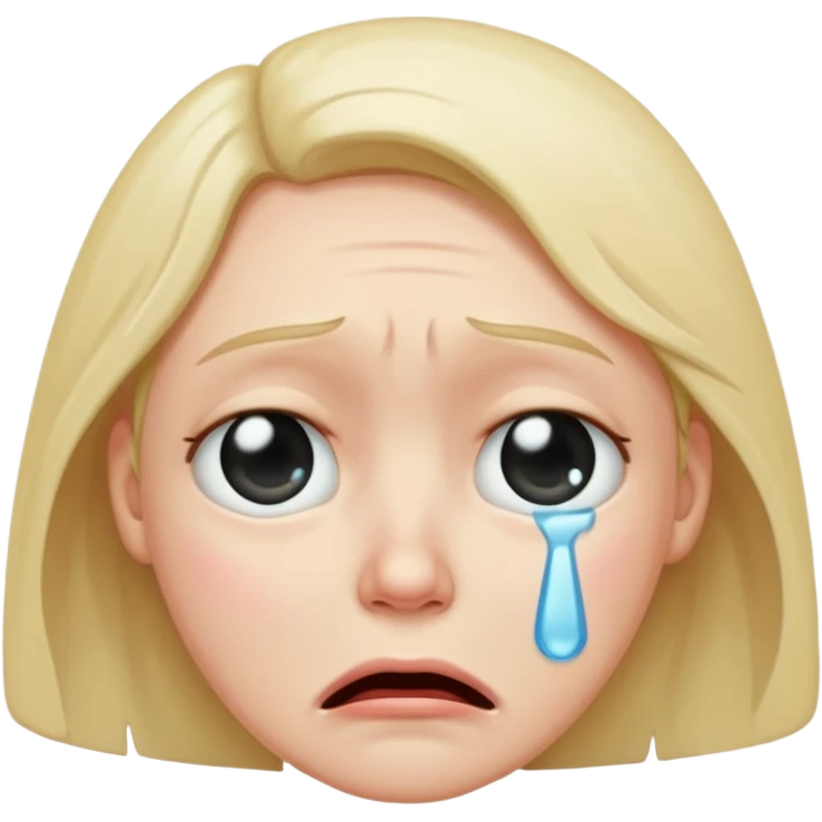 crying face emoji emoji
