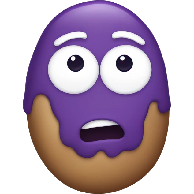 Make an emoji of ube potato emoji