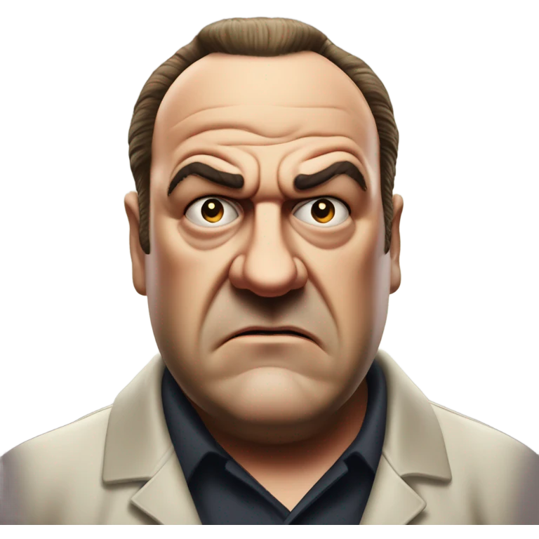Tony Soprano angry emoji