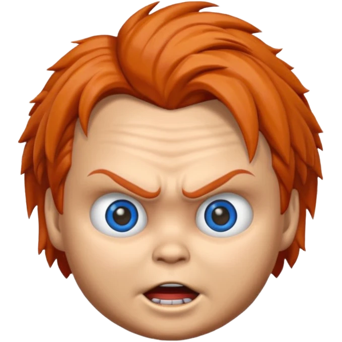 Un emojin de chuky emoji