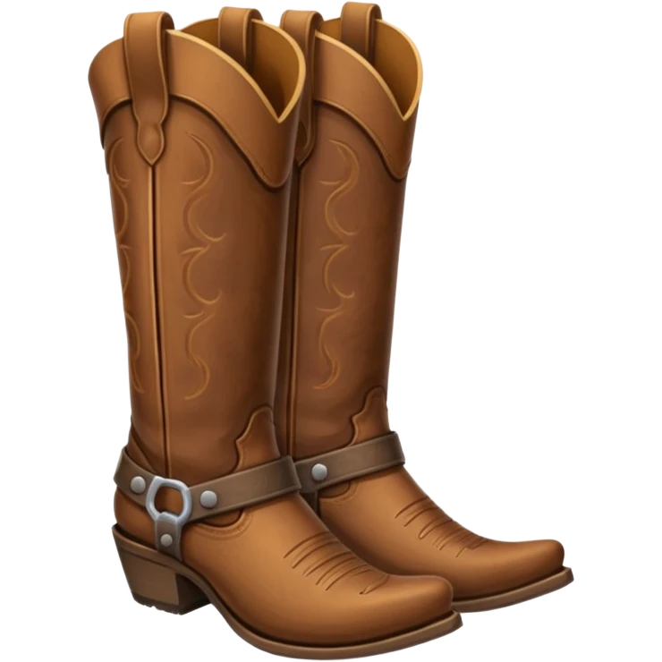 cowboy boot emoji