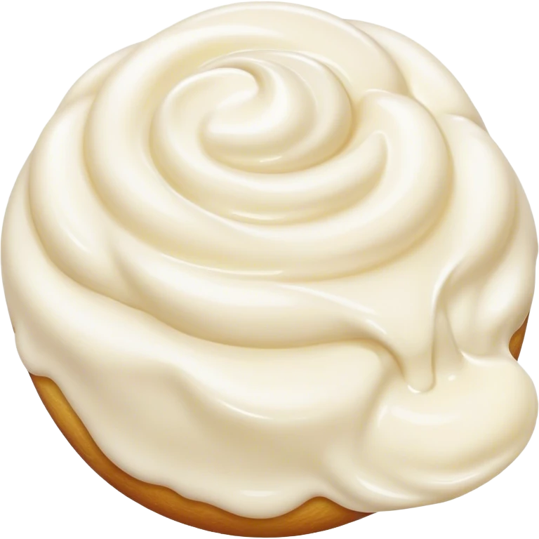white cream emoji