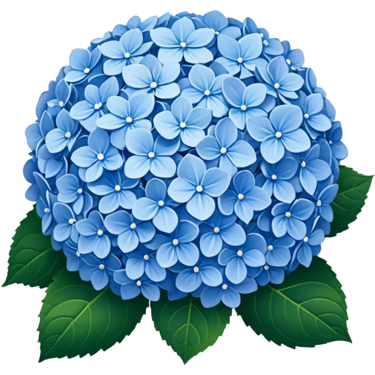 hydrangeas  emoji