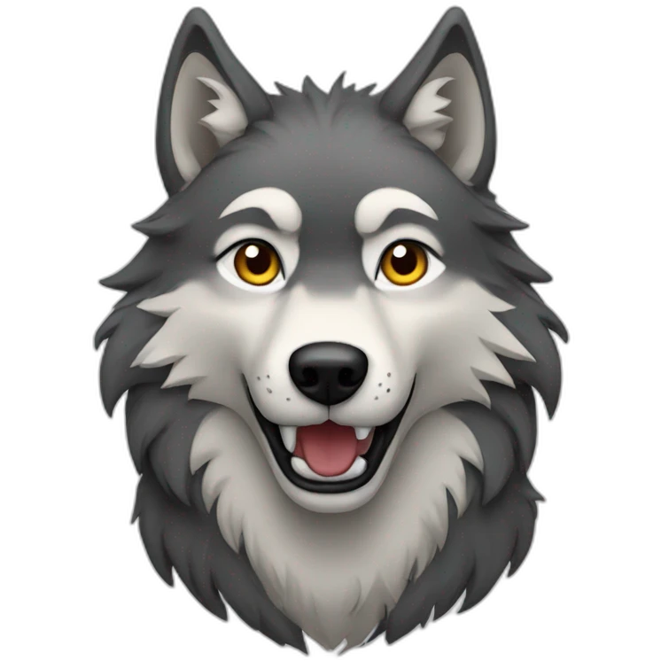 Wolf emoji