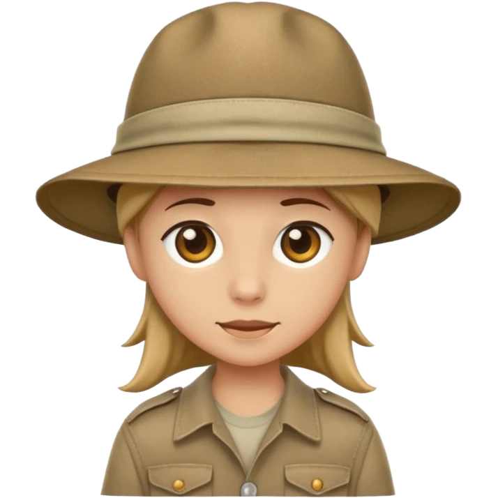 safari hat emoji