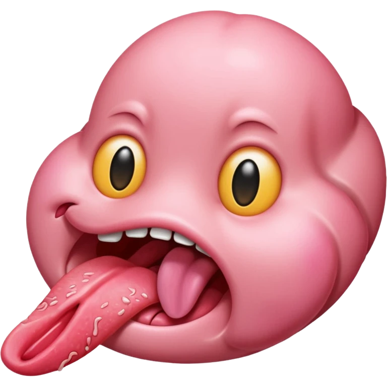 Tongue🗯️ emoji