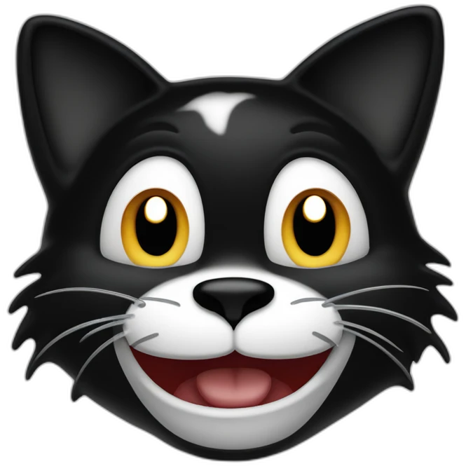 Felix the Cat cartton emoji