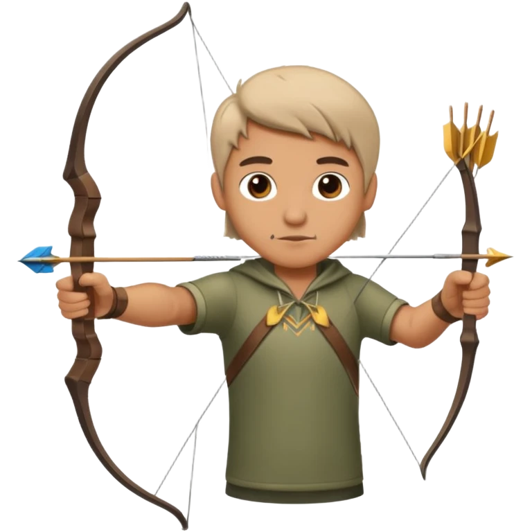 a guy shooting while holding his mouse emoji