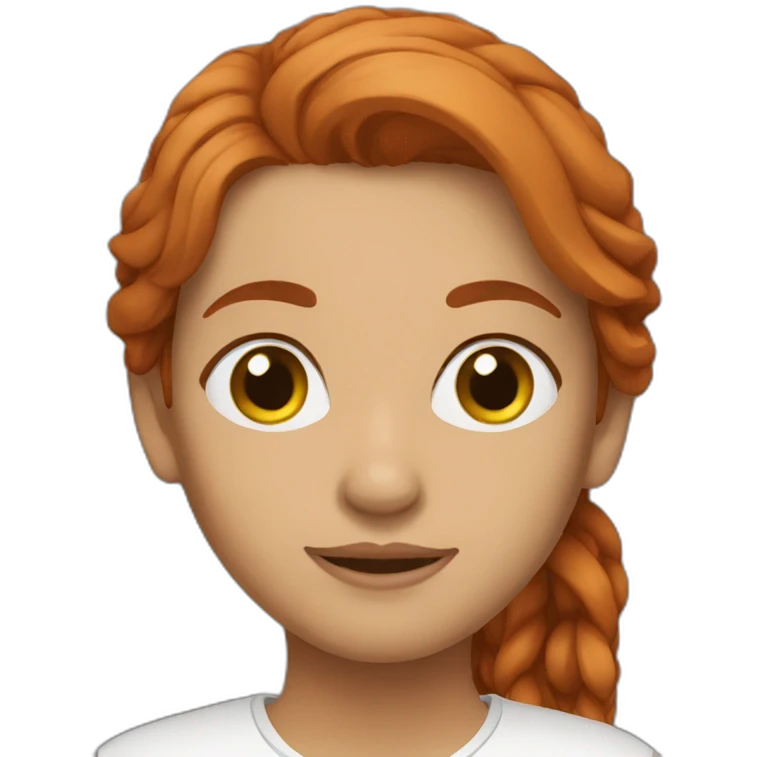 A pakistani redhead emoji