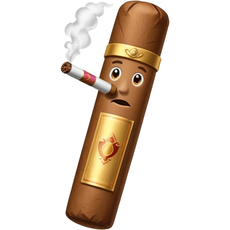 a secret cigar emoji