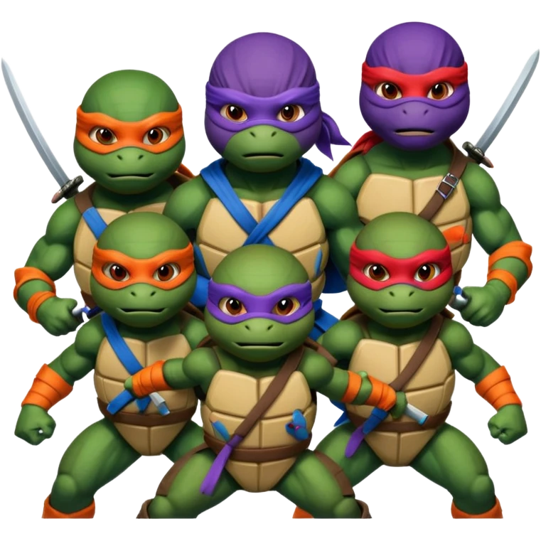 Ninja turtles emoji