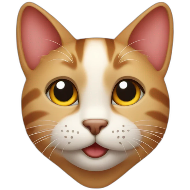 cat emoticon In love emoji