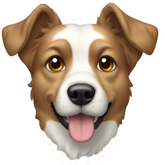 Chien aboie emoji