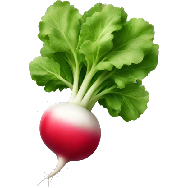 radish emoji