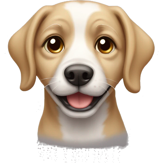 orphan dog emoji