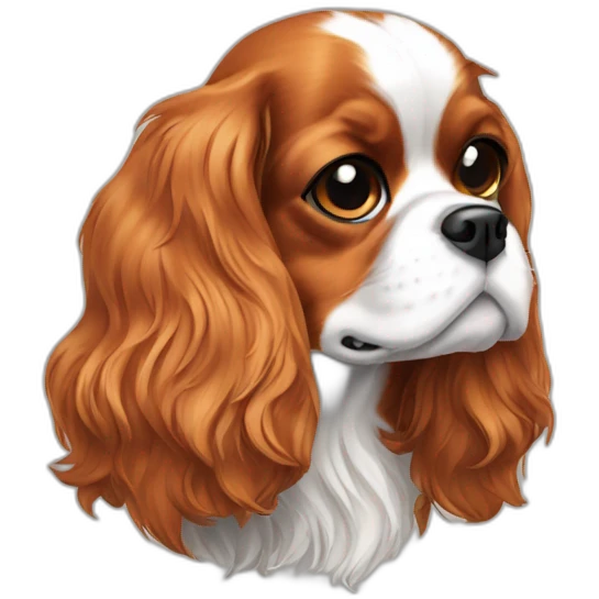 Cavalier King charles spaniel emoji