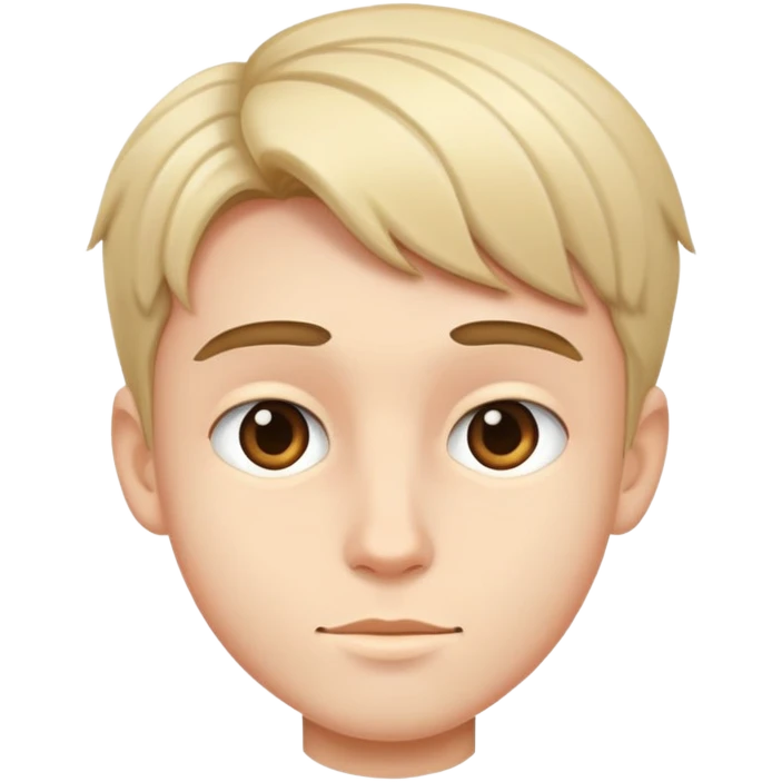 portrait of a stylish boy emoji
