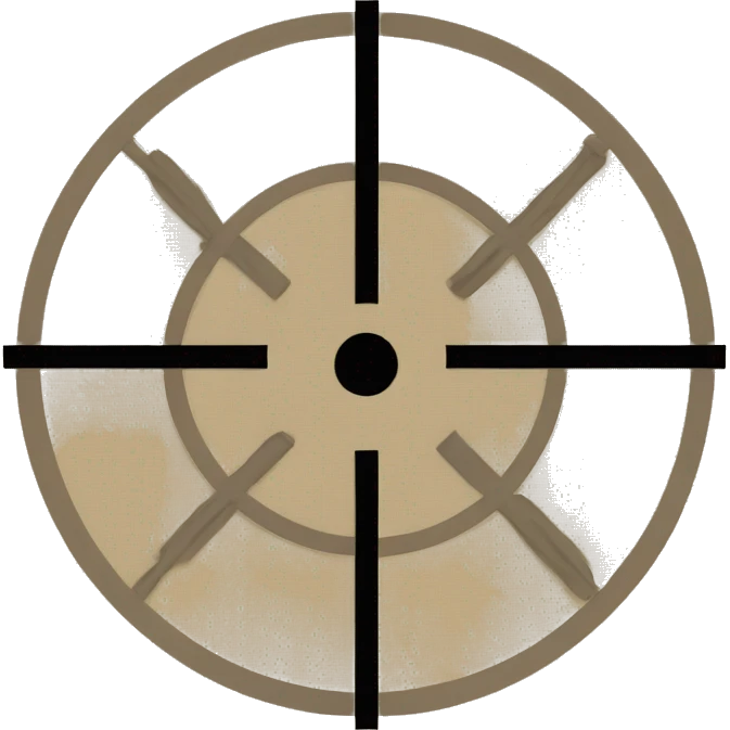 crosshairs emoji