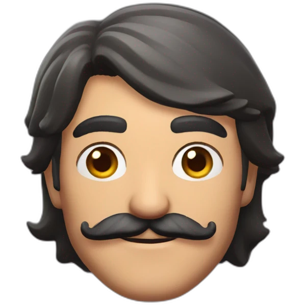 turkish man with mustache as a fortnite skin emoji
