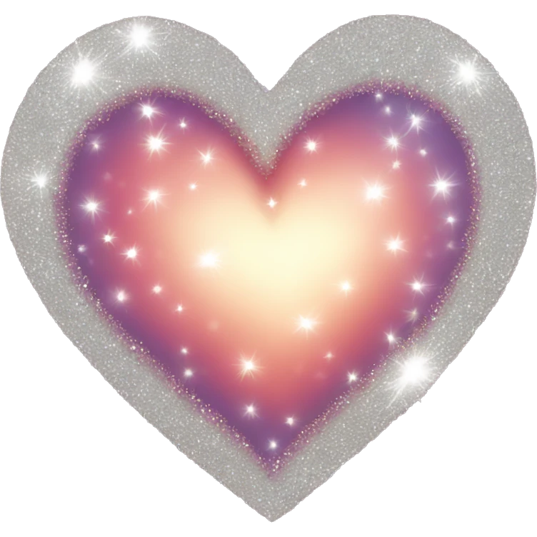 Sparkly heart  emoji