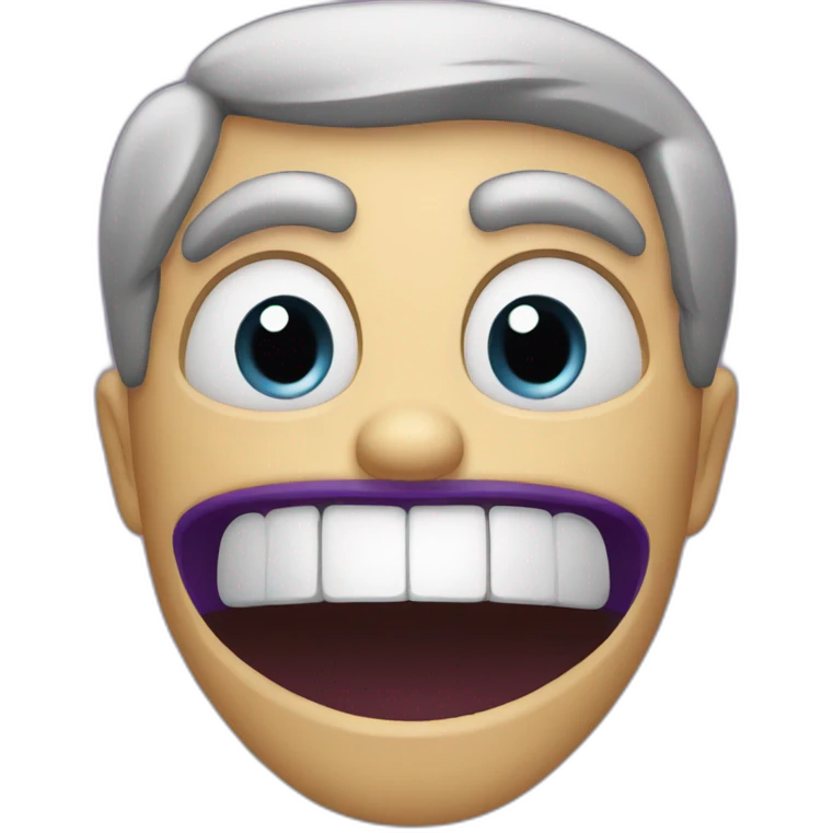 grimace emoji