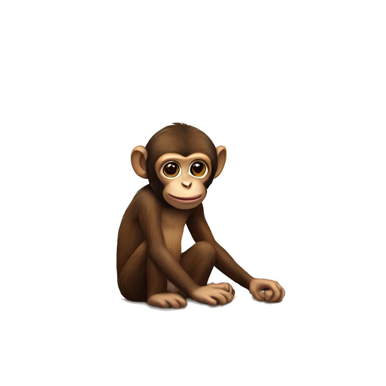 Monkey sunrise emoji