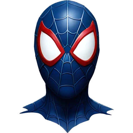 Spider man 2099 head emoji  emoji