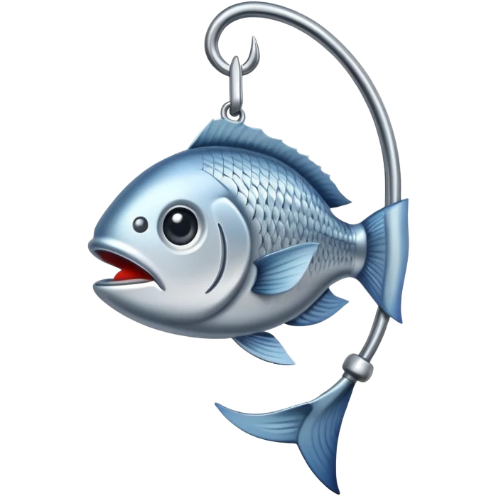 fish on a hook emoji