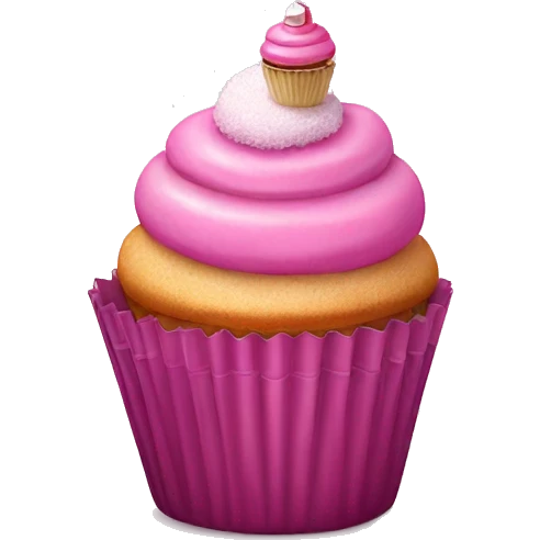 cupcake and turkish delight  emoji