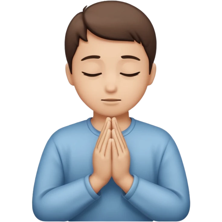 Prayer emoji