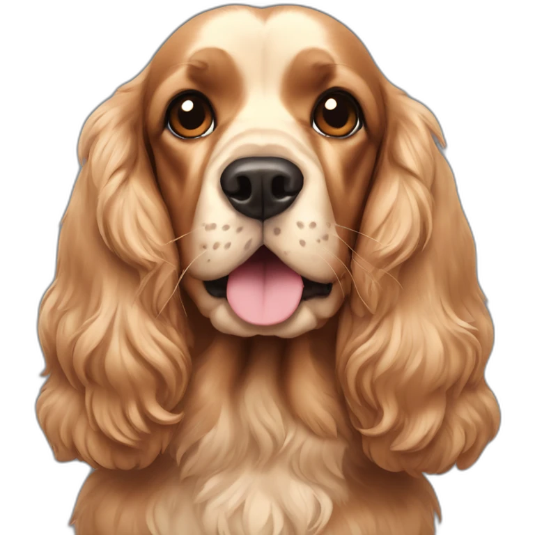 Cocker spaniel emoji