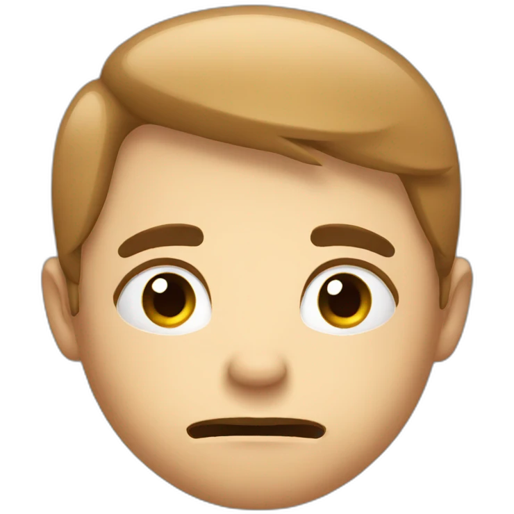 sleepy face emoji