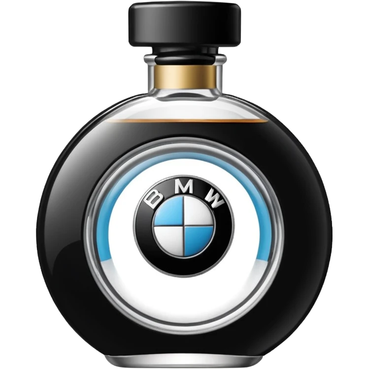 bmw inside in a perfume bottle emoji