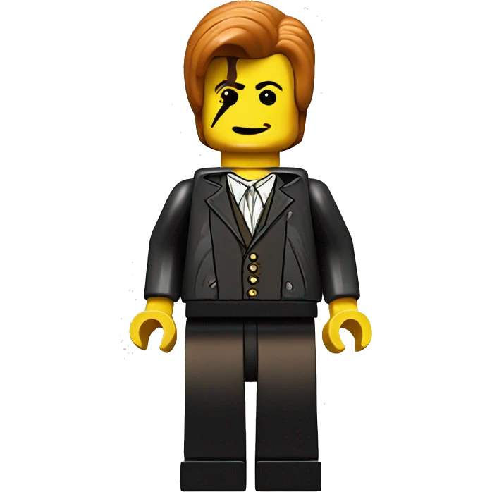 DAVID BOWIE lego full body emoji