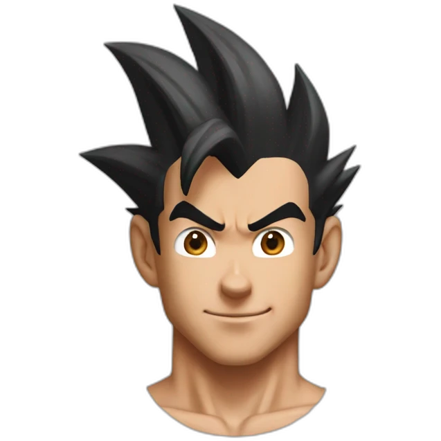 does goku clean those nuts? emoji