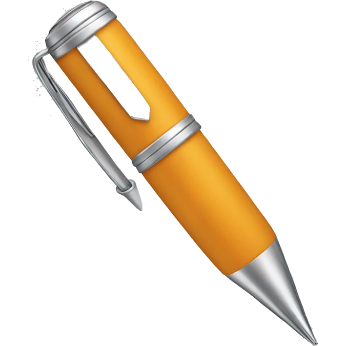 pen with ing emoji