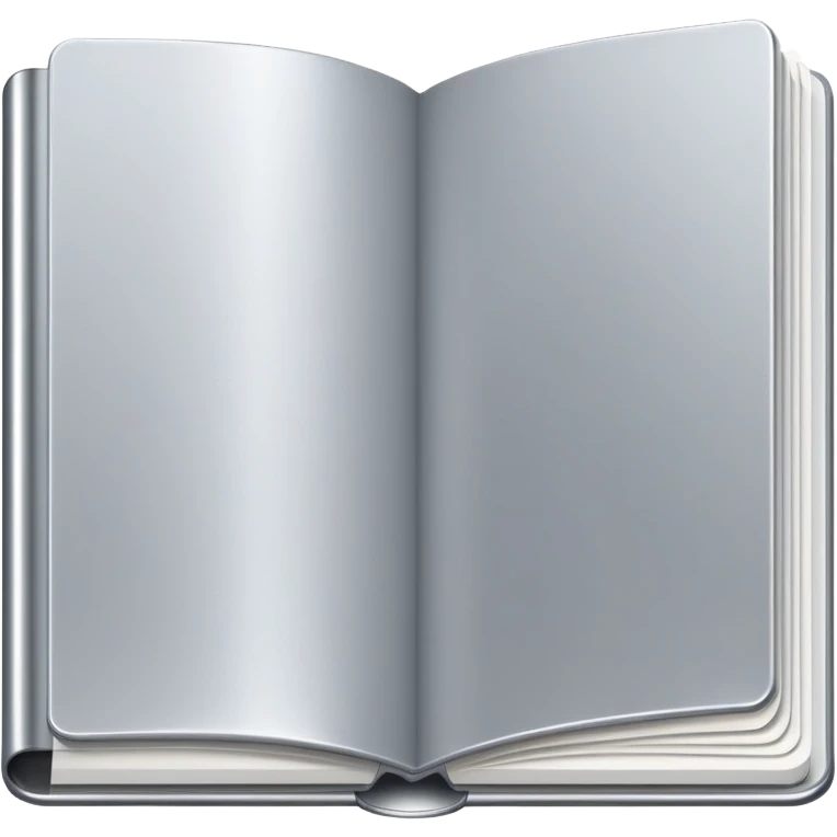 silver notebook emoji
