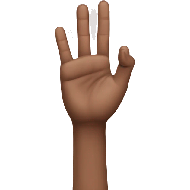 finger emoji showing ME and YOU emoji