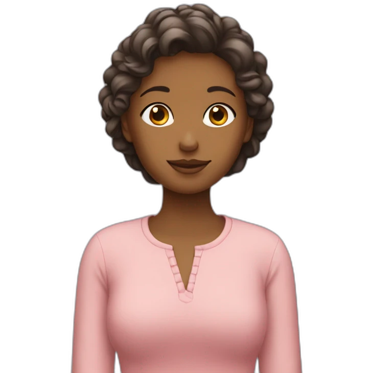 Fille pas contente emoji