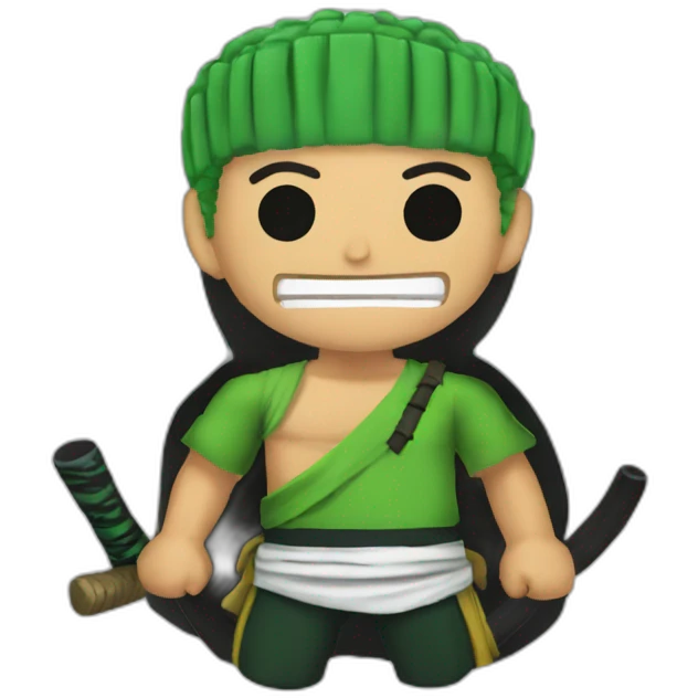 zoro one piece emoji
