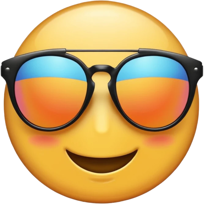 aethetic sunglasses emoji