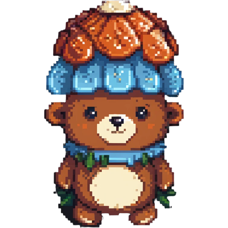 mushroom bear emoji